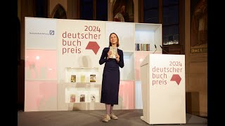 Martina Hefter gewinnt den Deutschen Buchpreis 2024 [upl. by Lancelle]