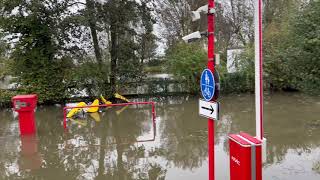 Sturmflut Ostsee 2023 Campingplatz Wulfener Hals [upl. by Newo]