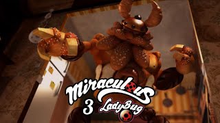 Miraculous Ladybug  Temporada 3 Capitulo 10 Panadero Español latino [upl. by Niltag]