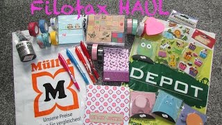 XXL Filofax Haul [upl. by Upali]