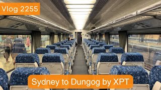 Sydney Trains Vlog 2255 Sydney to Dungog by XPT [upl. by Kinnon]