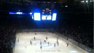 Kreider Goal Celebration  Rangers Goal Song  Marty Chant [upl. by Animahs]