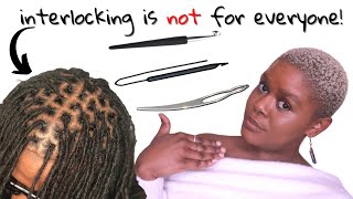 Should You Be Interlocking Your Locs  Protips from Loctician [upl. by Daniell]