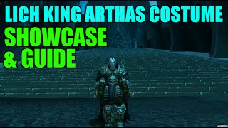 WoW Lich King Arthas Costume Showcase amp Guide [upl. by Kipper]