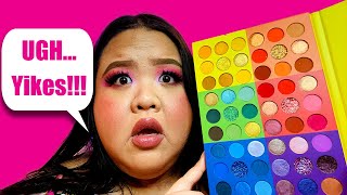 Check This Out UCANBE Splashy Candies Eyeshadow Palette Makeup Review 2020 [upl. by Mychael]