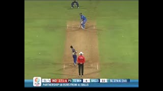 Dhoni finishes off in style [upl. by Kery752]