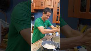 Making Callaloo with MarkWiens food recipe shorts [upl. by Ruel]