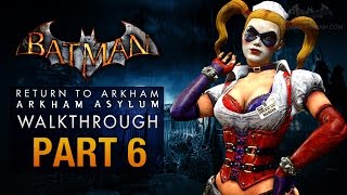 Batman Return to Arkham Asylum Walkthrough  Part 6  The Penitentiary Harley Quinn [upl. by Netsruk]