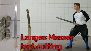 Langes Messer test cutting [upl. by Lonni]