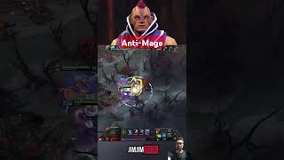 Crazy Play Anti Mage and The Gank Ulta Kill  shortsdota2 dota2 shorts [upl. by Annazus]