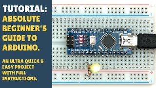 TUTORIAL Absolute Beginners Guide to Getting Started with Arduino How To [upl. by Odraboel]