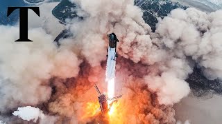 SpaceXs Starship survives reentry to Earth [upl. by Chien]