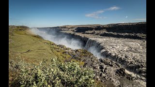 Watching the view in Dettifoss  360 Degree  5k  VR Experience [upl. by Py195]