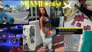 REALISTIC Vlog 72 HRS IN MIAMI✈️  South Beach Design District Gamenight Bday Dinner etc [upl. by Nagy833]