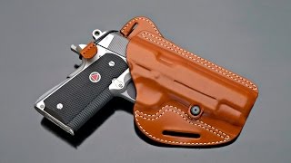 RADAR 1957  Manufacturing Leather Pistol Holsters [upl. by Nanah]