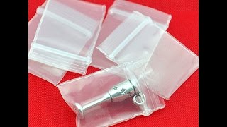 DIY Miniature Zip Lock Bag tutorial [upl. by Sarad904]