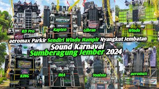 Sound Ontranontran Karnaval Sumberagung Jember Full Horeg Aeromax hadir di Jember [upl. by Lavinia]