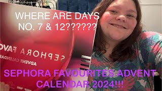 Sephora Favourites Advent Calendar 2024 Unboxing Missing Items  Worth Over £1000 [upl. by Willey]