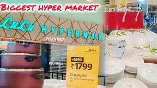 Lulu Hypermarket Groceries Kitchen vessels in offer price biggest hyper market in Trivandrum [upl. by Kara466]