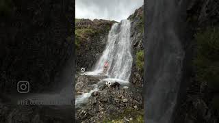 Finding the best waterfall locations in Wasdale waterfall mountains lakedistrict [upl. by Ahser913]