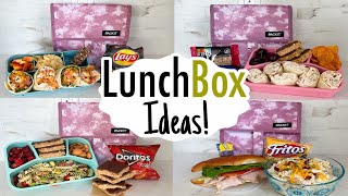 5 TASTY amp EASY LUNCH RECIPES  Fast amp Simple BackToSchool Lunches Anyone Can Make  Julia Pacheco [upl. by Ardnued553]