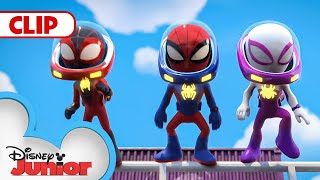 Follow That Sea Monster  Marvels Spidey and His Amazing Friends  disneyjr [upl. by Bradeord]