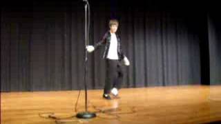 Michael Jackson Impersonation Kent State Talent Show [upl. by Didi]