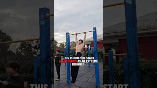 Start Calisthenics As A Complete Beginner 💪🏻🔥calisthenics beginners [upl. by Behlau256]