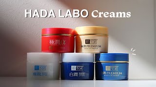 GUIDE TO HADA LABO CREAMS ❤️ Choose the best one for you [upl. by Crawford]