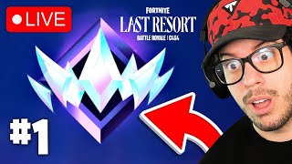 RANKED MODE Grinding to UNREAL Fortnite Season 4 [upl. by Dibru]