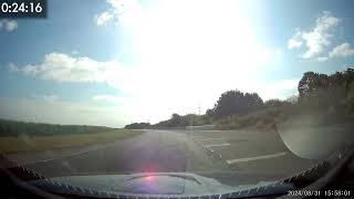 MX5  Blyton Park outer circuit  In car commentary [upl. by Harding190]