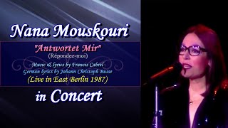 Nana Mouskouri in concert  quotAntwortet Mirquot Feat Constantin Dourountzis [upl. by Aisercal870]