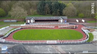 Pontefract Races Parade ring  TÉKIDÉ crowd barriers [upl. by Acillegna]