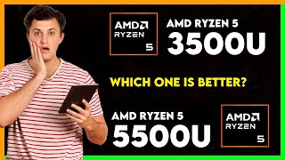 AMD Ryzen 5 3500U vs AMD Ryzen 5 5500U Comparison [upl. by Yelsew922]