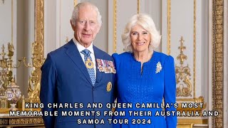 King Charles and Queen Camillas most memorable moments from their Australia and samoa tour 2024 [upl. by Larsen572]