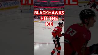 Chicago Blackhawks Warm Up hockey [upl. by Yticilef]