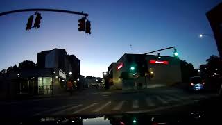 Evening drive from Pawtucket to North Providence Rhode Island [upl. by Lehar]