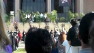 CSUN Graduation 2009  National Anthemアメリカの大学の卒業式アメリカ合衆国国歌 [upl. by Minnie842]