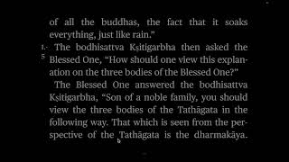 Sūtra on the Three Bodies Audiobook wtext Tr Buddhavacana Group r Angus Cargill [upl. by Narmak]