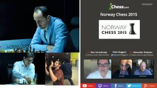 Norway Chess Recap Round 5 GM Yermolinsky And GM Shabalov [upl. by Gnart]