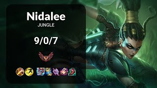 Nidalee vs Taliyah JUNGLE  KR GRANDMASTER Patch 1420 [upl. by Eldwin]