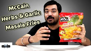 French Fries  McCain Crazy Fries  Herbs Garlic Masala Fries [upl. by Leonteen]