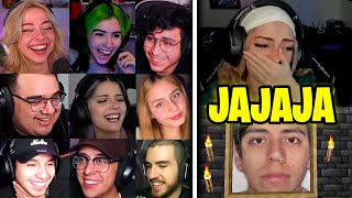 STREAMERS REACCIONAN A SYLVEEY VIENDO LA FOTO DE DAARICK XD [upl. by Alhsa]