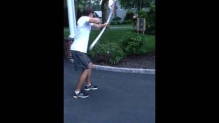 Shooting my 50 Pound PVC Takedown Recurve Bow [upl. by Dviad]