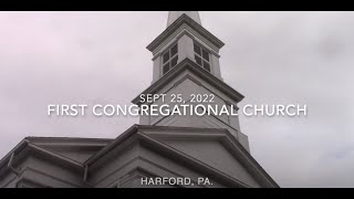 First Congregational Church Harford Pa [upl. by Xxam]