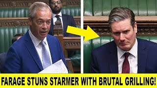 Farage STUNS Starmer With BRUTAL Grilling Over Labour ‘Direct Interference’ [upl. by Cad]