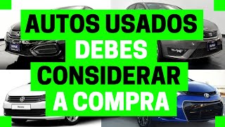 9 AUTOS USADOS que deberías COMPRAR  Motoren Mx [upl. by Nnylyram]