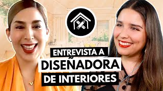 ¿Qué hace un diseñador de interiores 🤩 Diseñadora de interiores nos cuenta todo sobre su carrera [upl. by Giah]