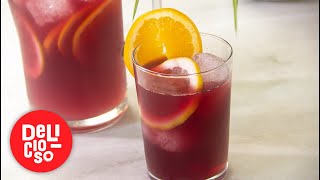 Cómo hacer tinto de verano con 4 ingredientes  Delicioso [upl. by Rubina]