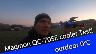 03 ALDI Maginon QC70SE WIFI  cooler Outdoortest bei 0°  Wie schlägt sich die Aldidrohne [upl. by Sackey]